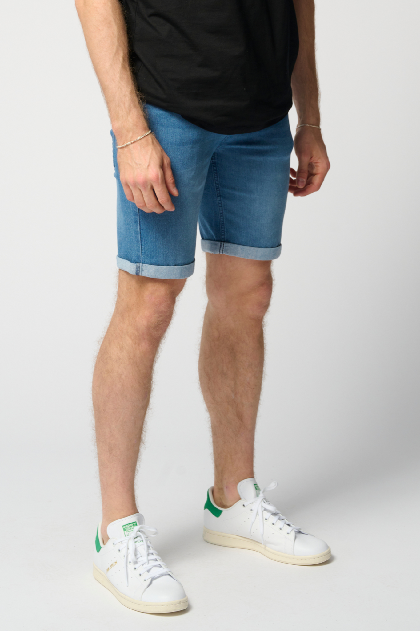De Originale Performance Denim Shorts - Denim Blue