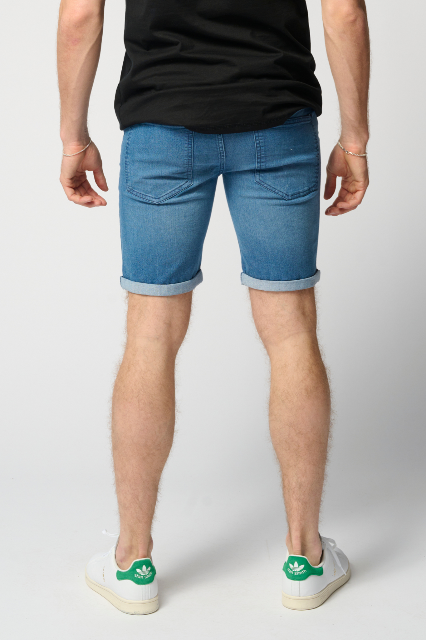 De Originale Performance Denim Shorts - Denim Blue