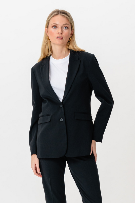 Klassisk fit Blazer - Navy