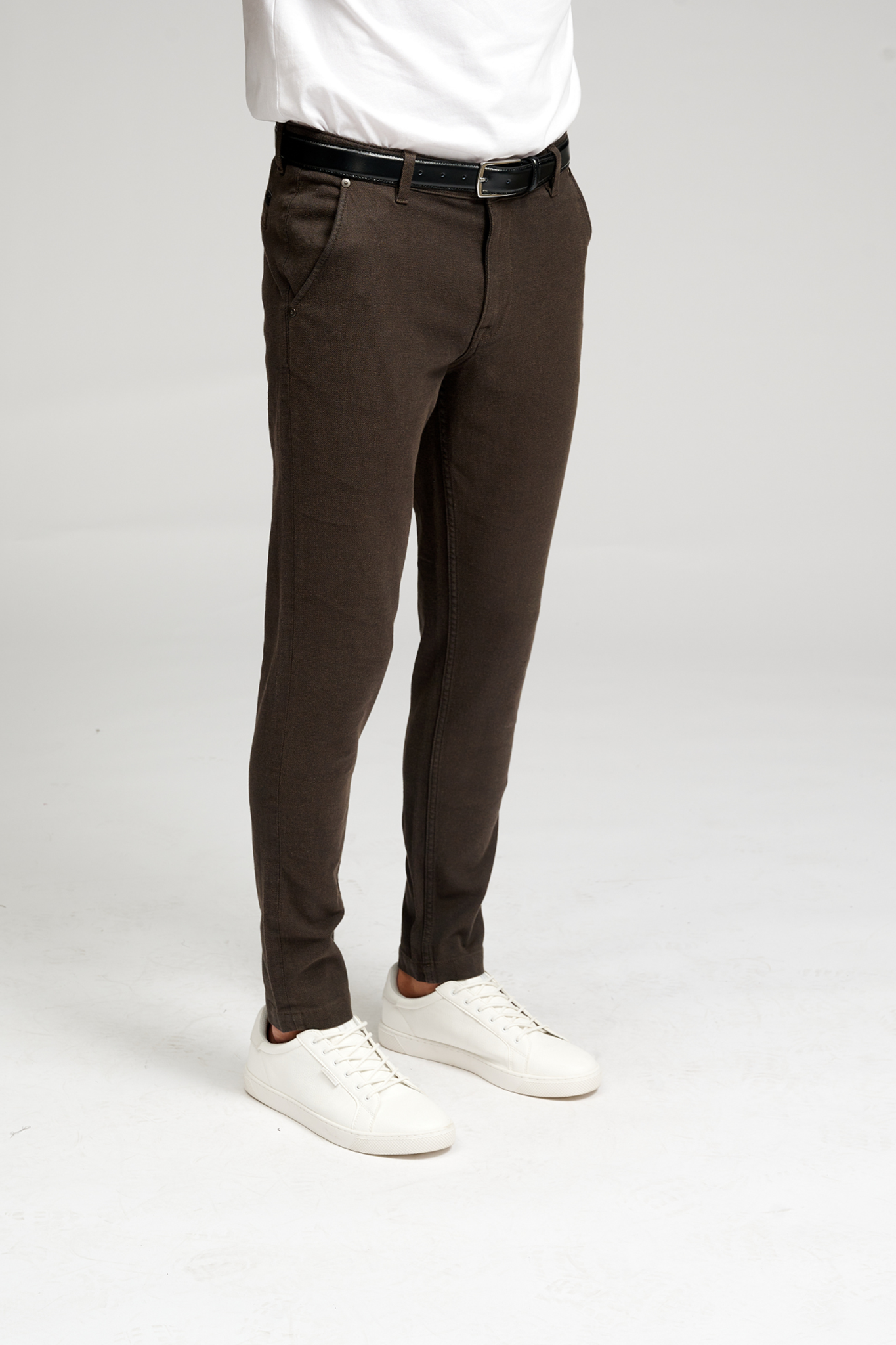 De Originale Performance Structure Pants - Mørkebrun