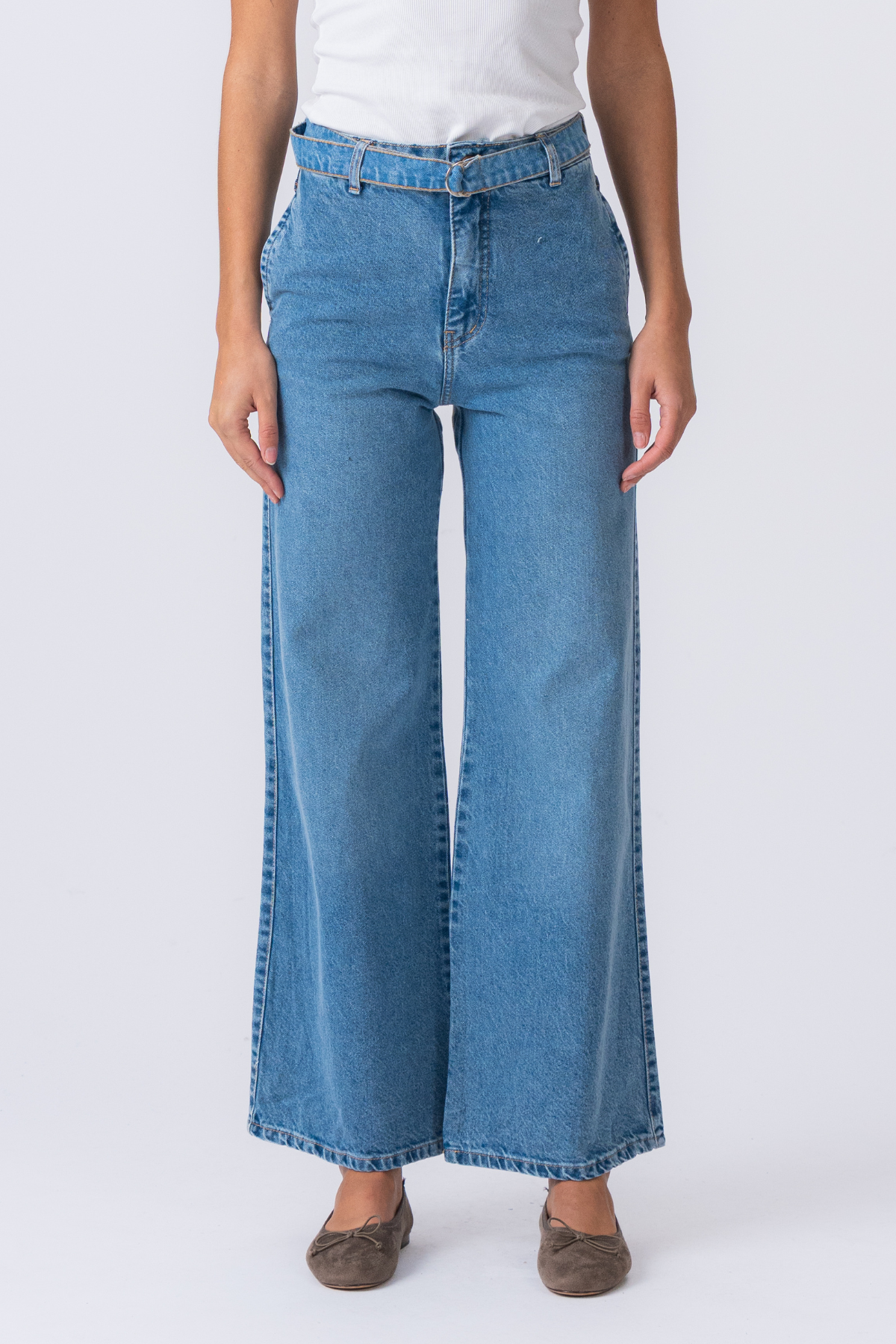 Amalia Jeans - Lyseblå