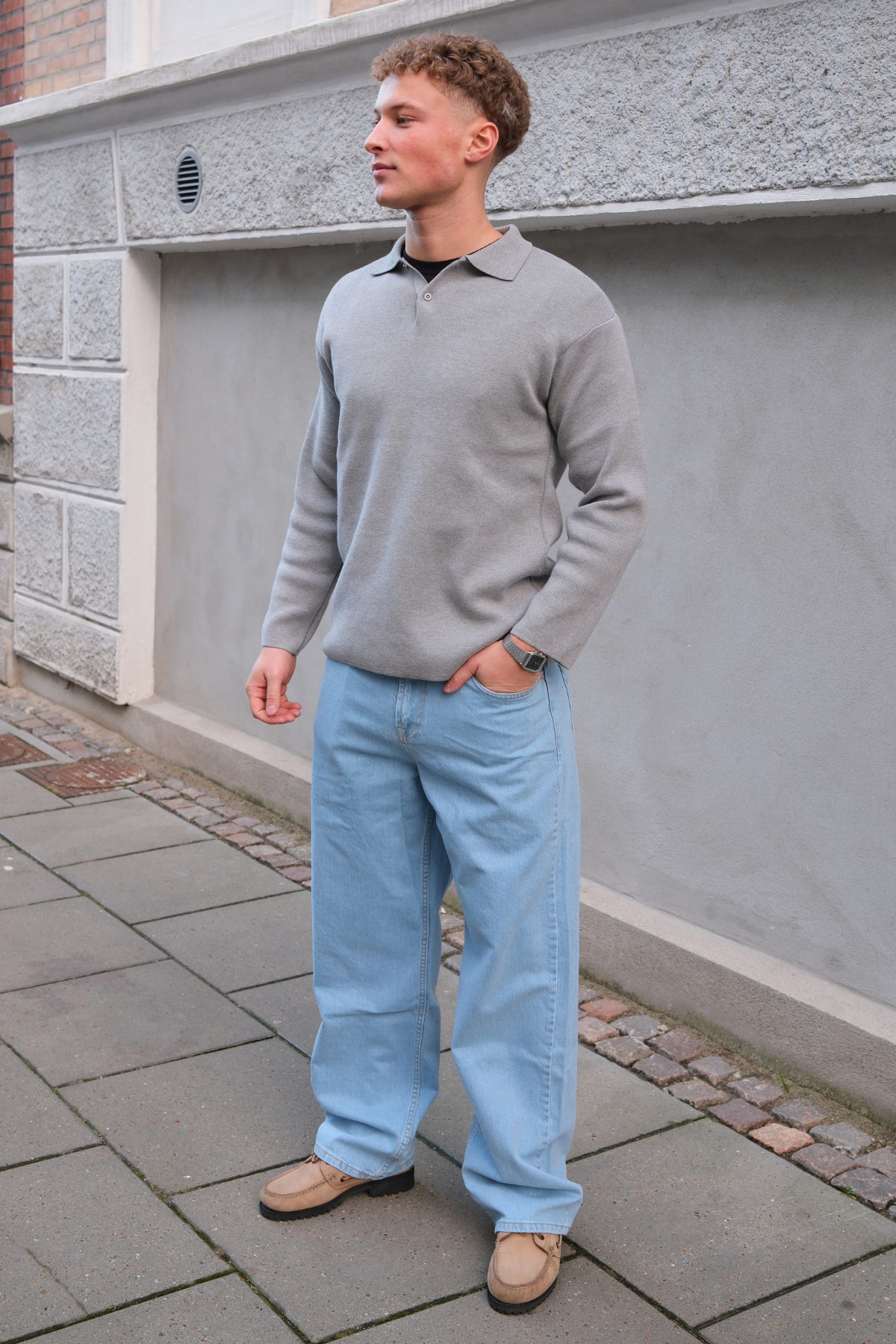 William Regular Jeans - Lyseblå Denim