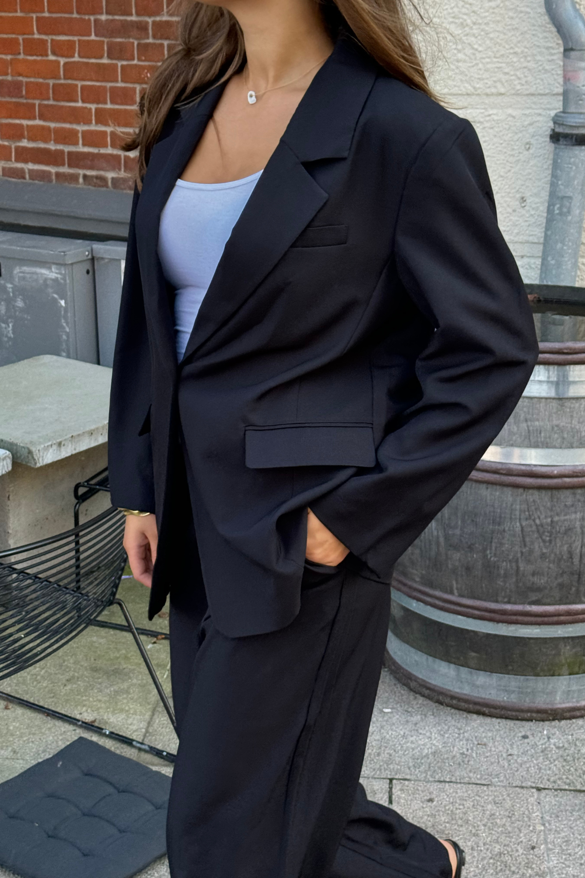 Oversized Suit - Sort