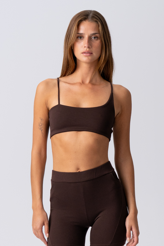 Alisa Mini Top - Brun