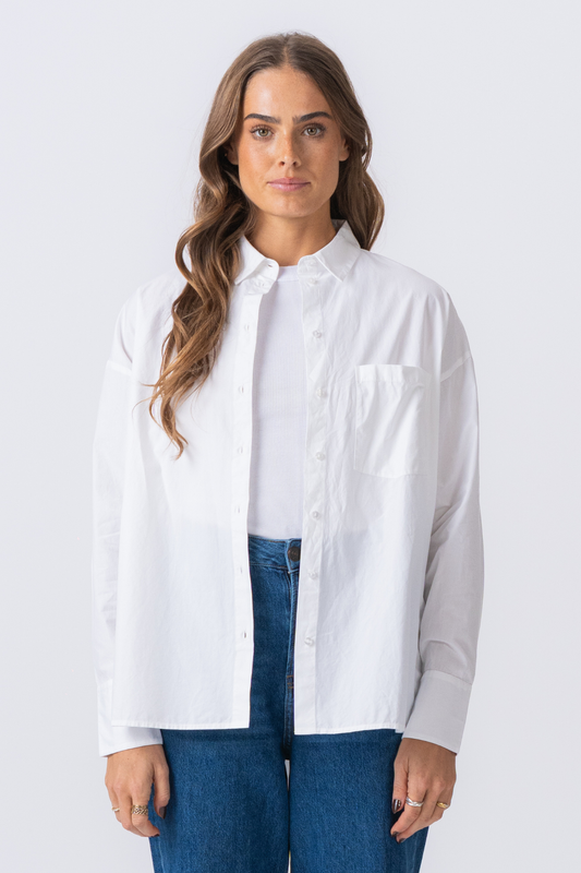 Relaxed Shirt - Hvid