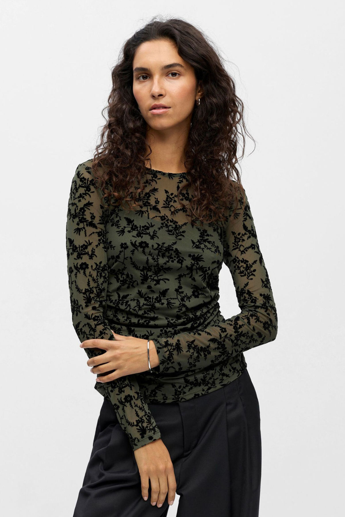Adeline Top - Kambaba Black