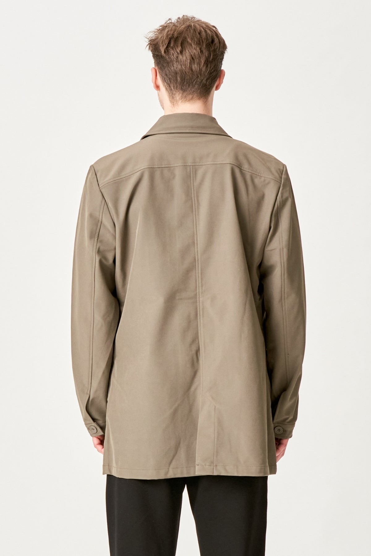 Oakland Frakke - Mørk Oliven