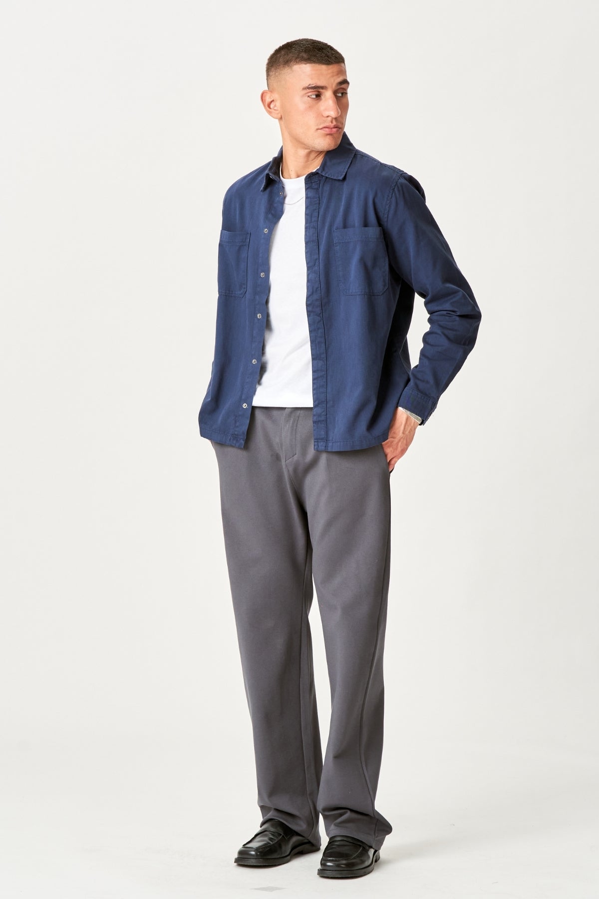 Alex Skjorte Regular Fit - Blå