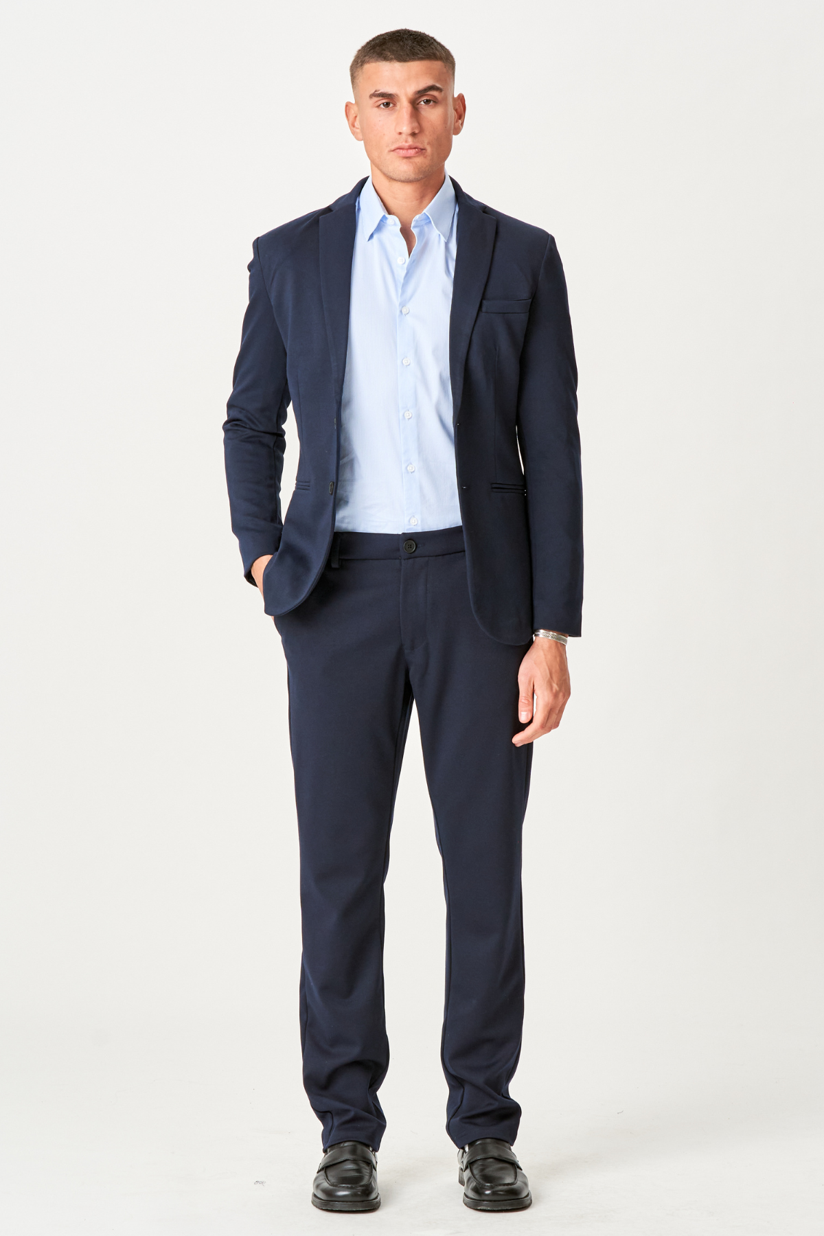 Det Originale Performance Jakkesæt Regular fit - Navy