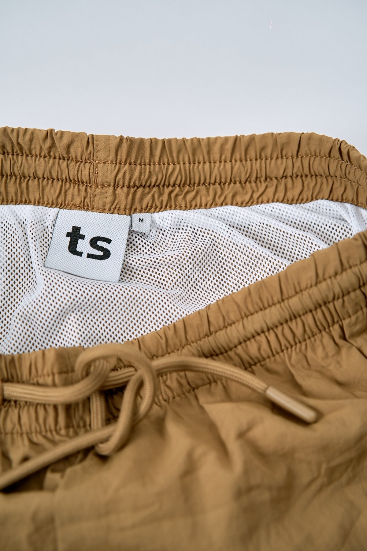 Premium Badeshorts - Khaki