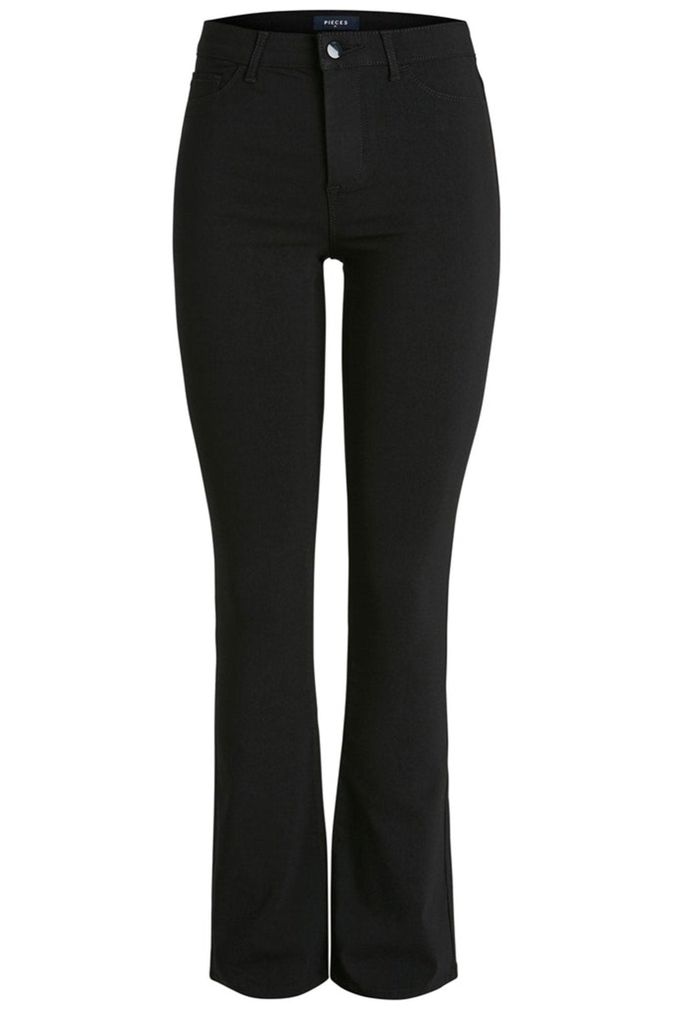 Jeans med vidde - Sort